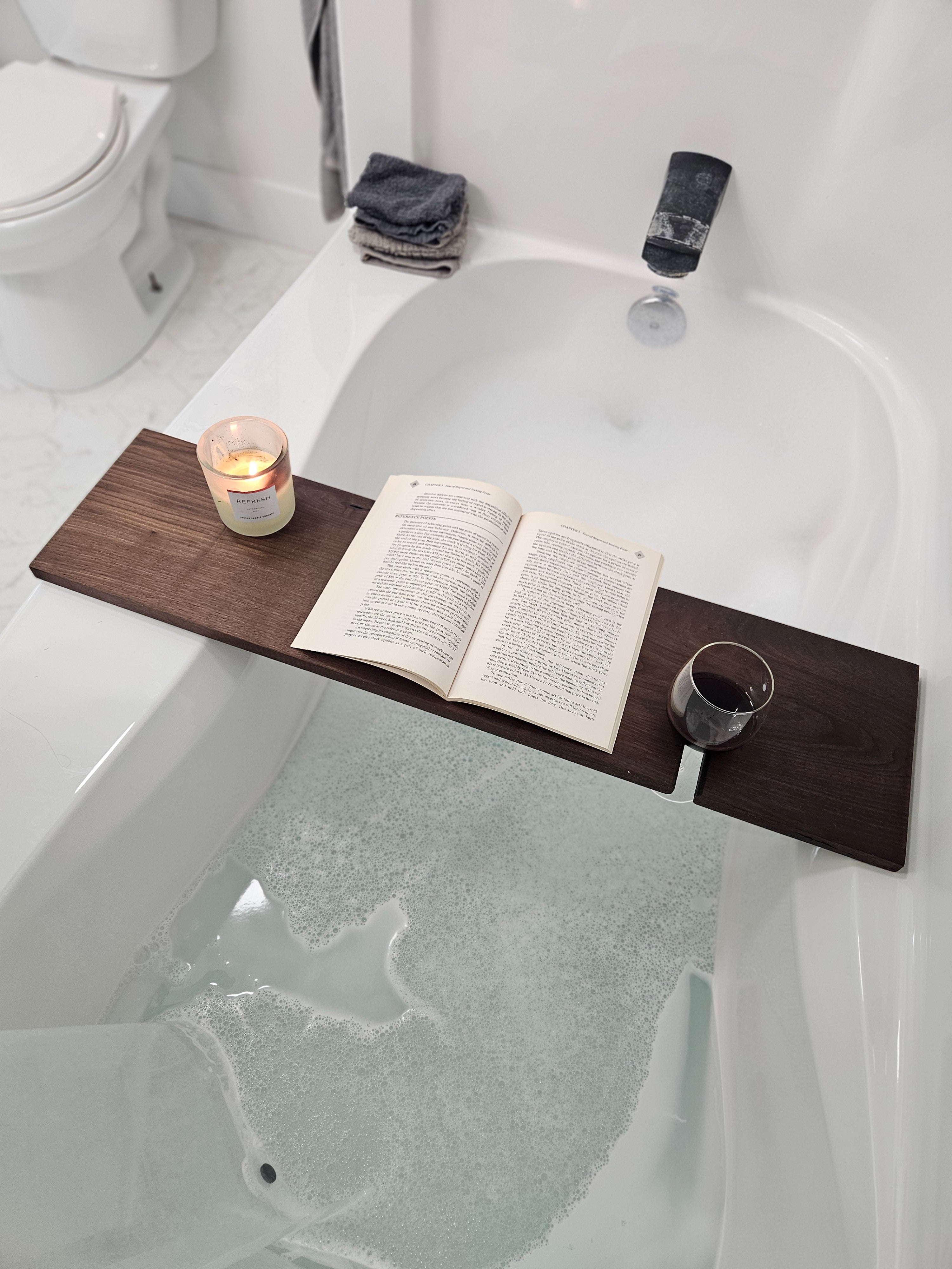 Walnut Wood Bath Tray
