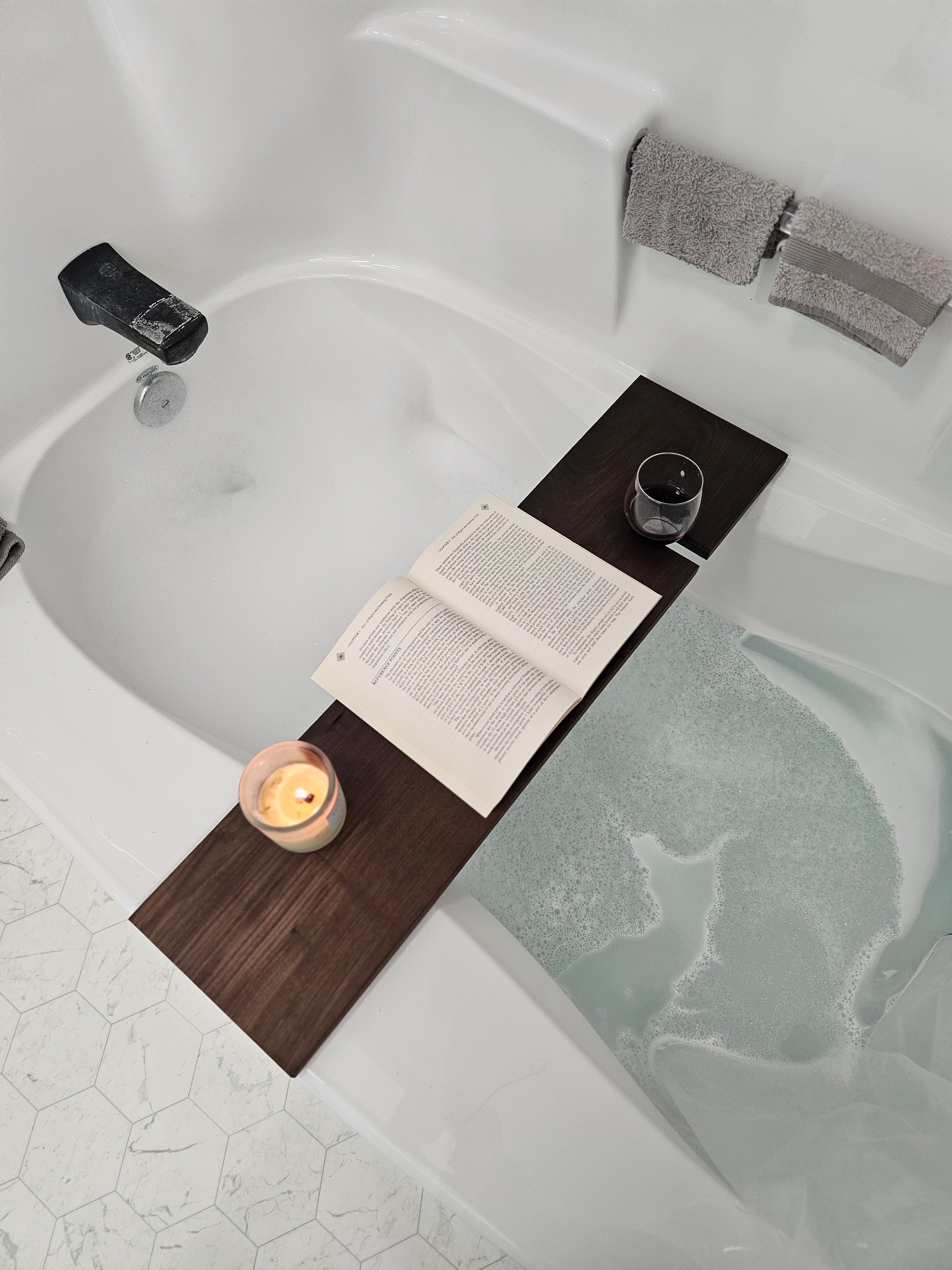 Walnut Wood Bath Tray