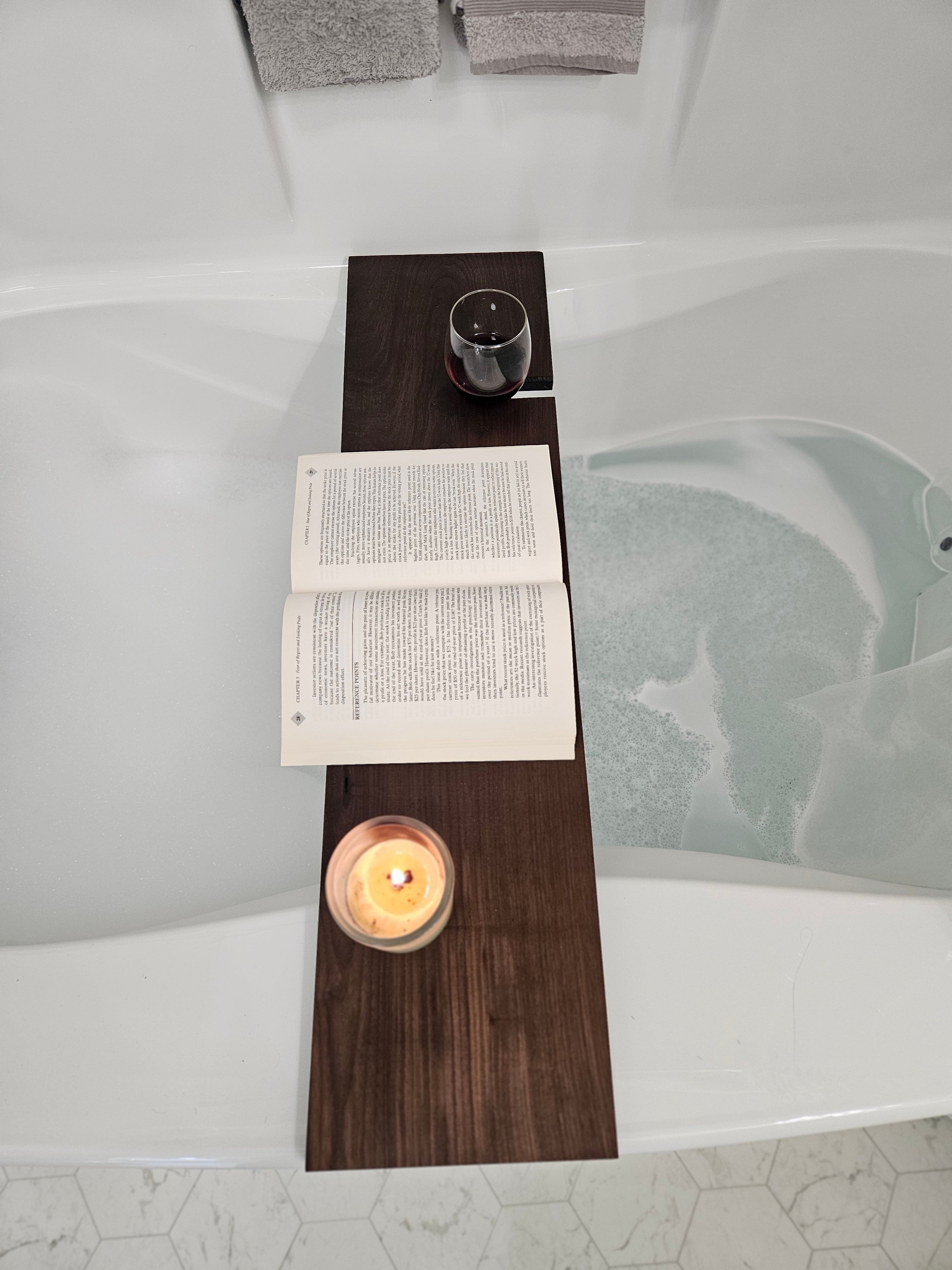 Walnut Wood Bath Tray