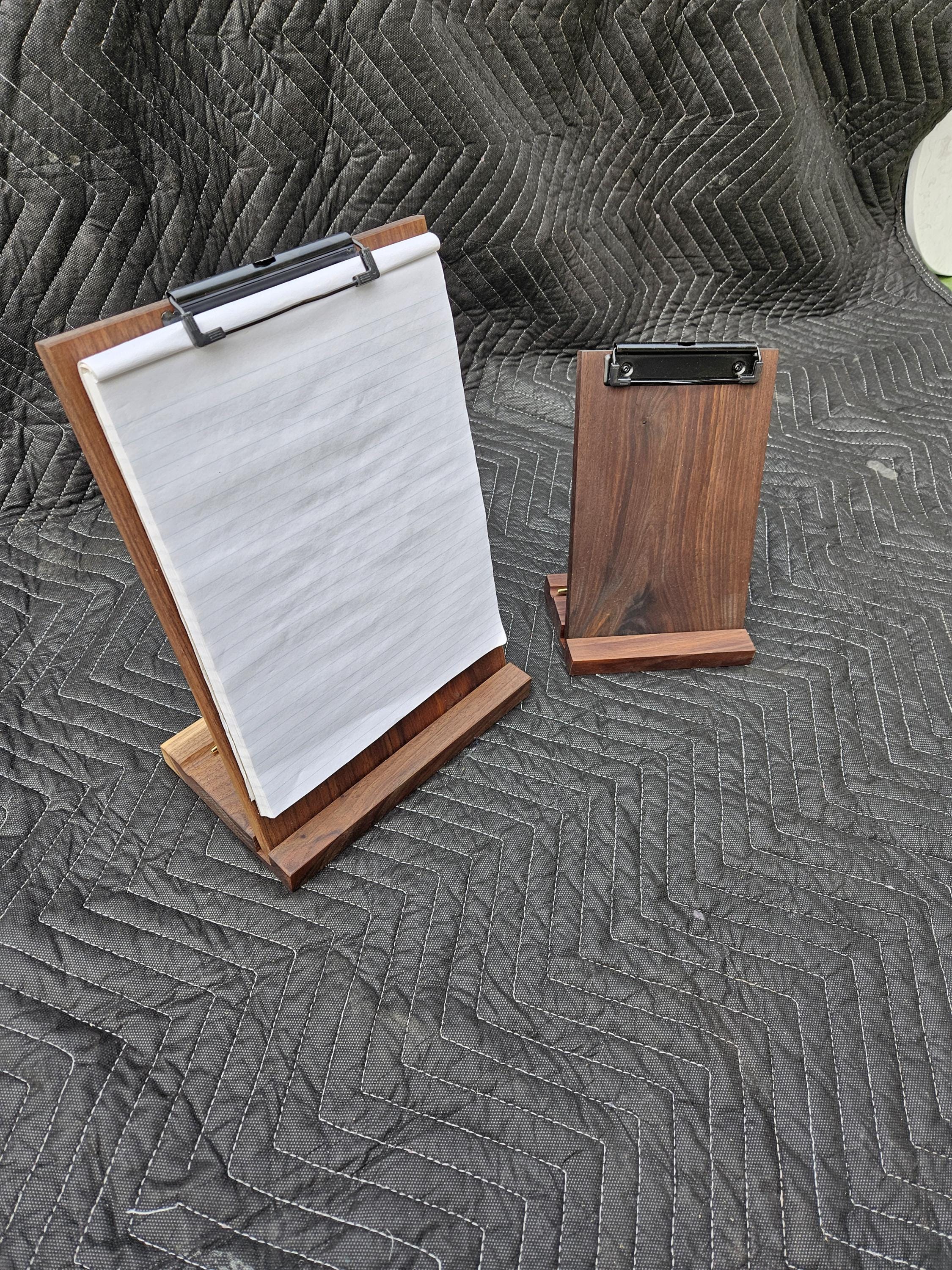 Menu Board Clip Board Walnut Wood Restaurant Menu Board For Menu