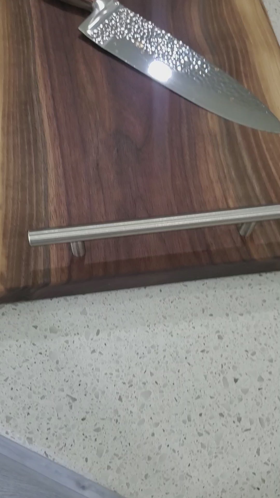 Serving Tray Board Live Edge Charcuterie Board For Serving Walnut Wood Food Tray For Dining
