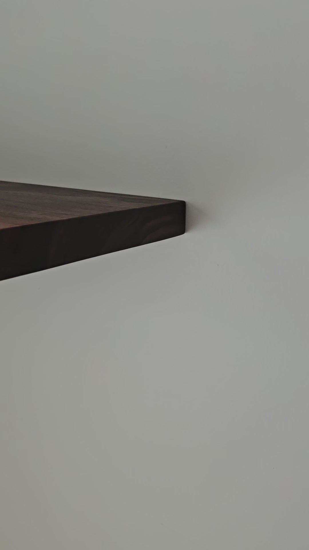 Live Edge Walnut Floating Shelves