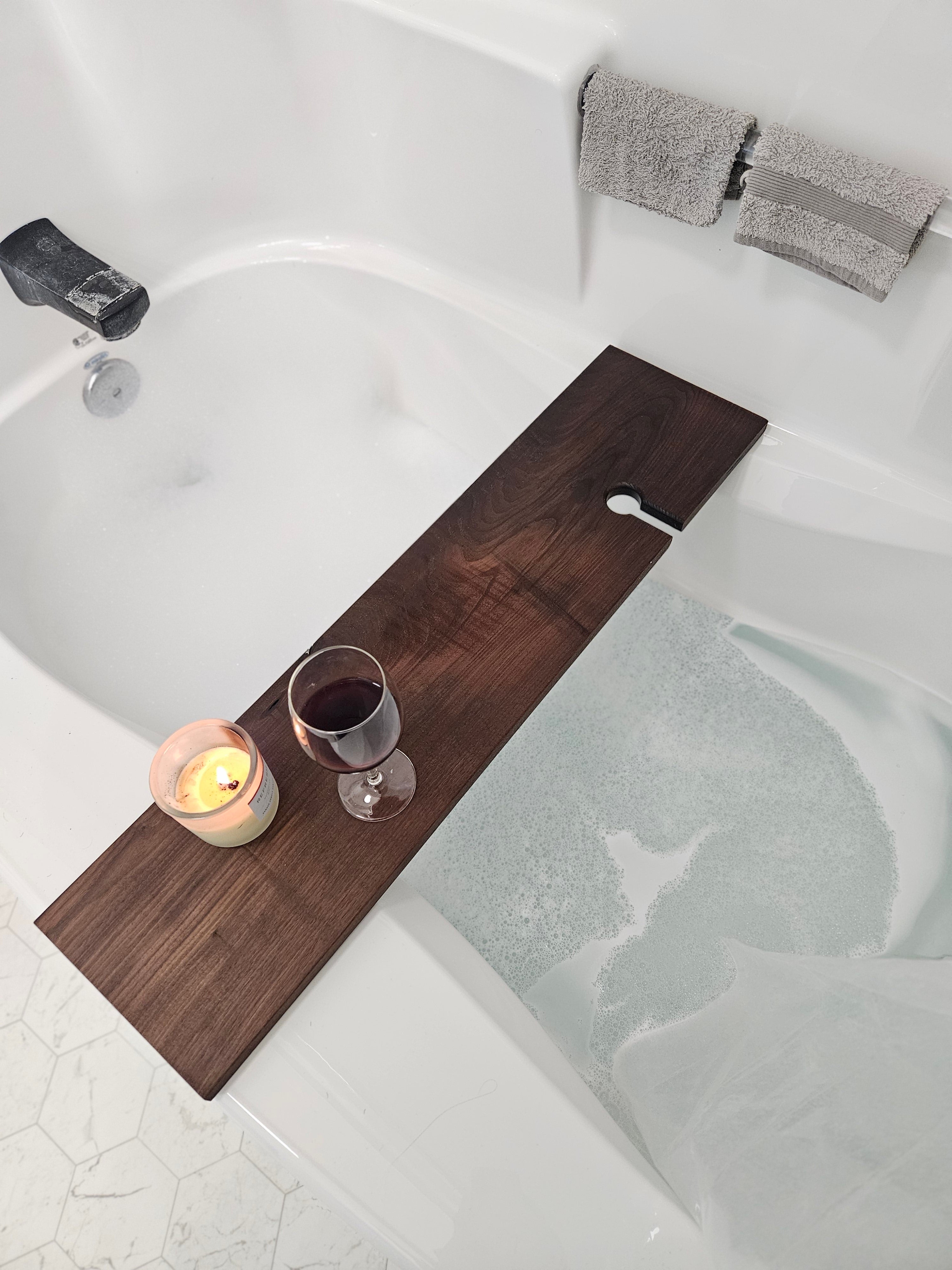 Walnut Wood Bath Tray