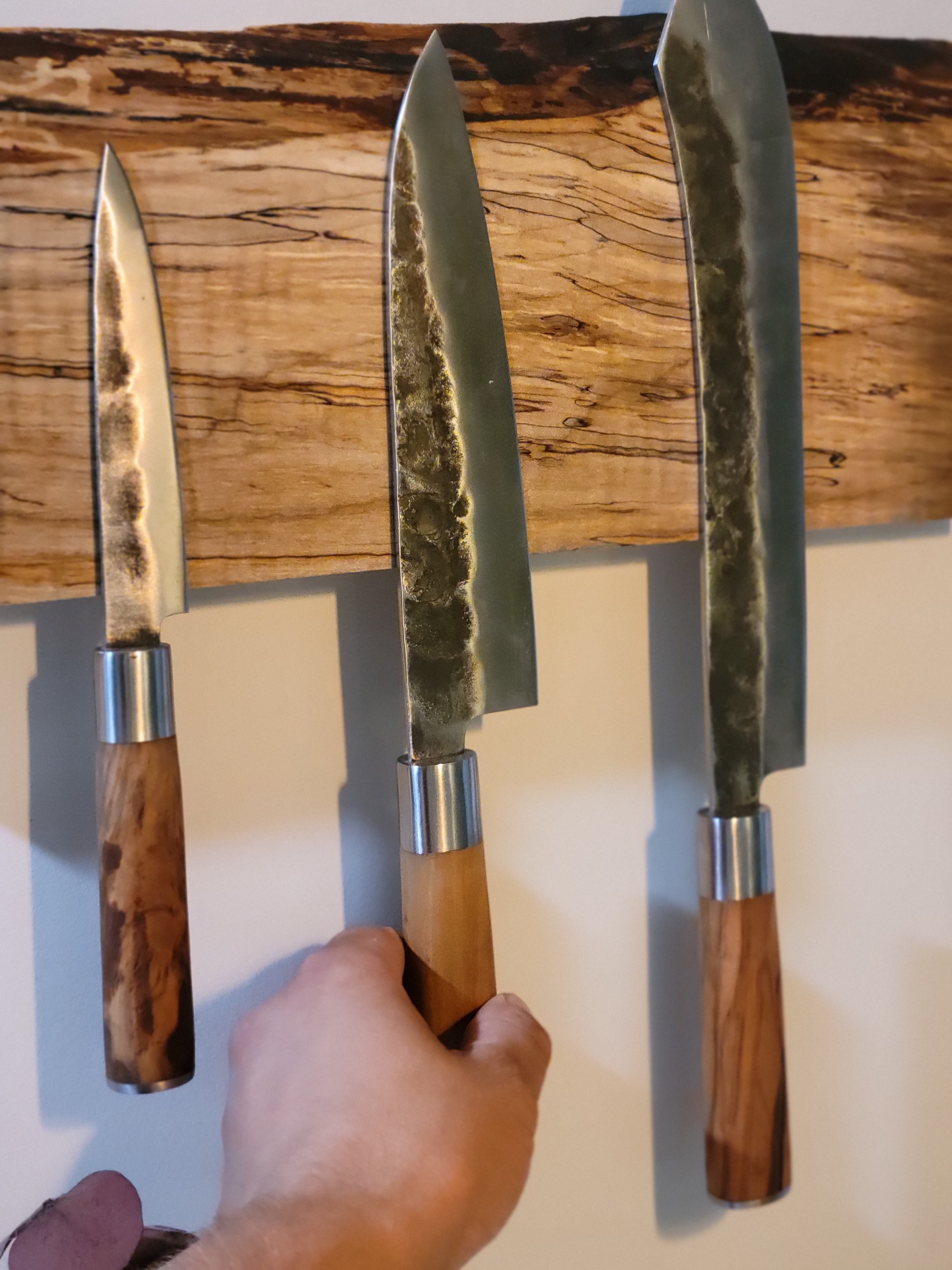 Live Edge Magnetic Knife Holder