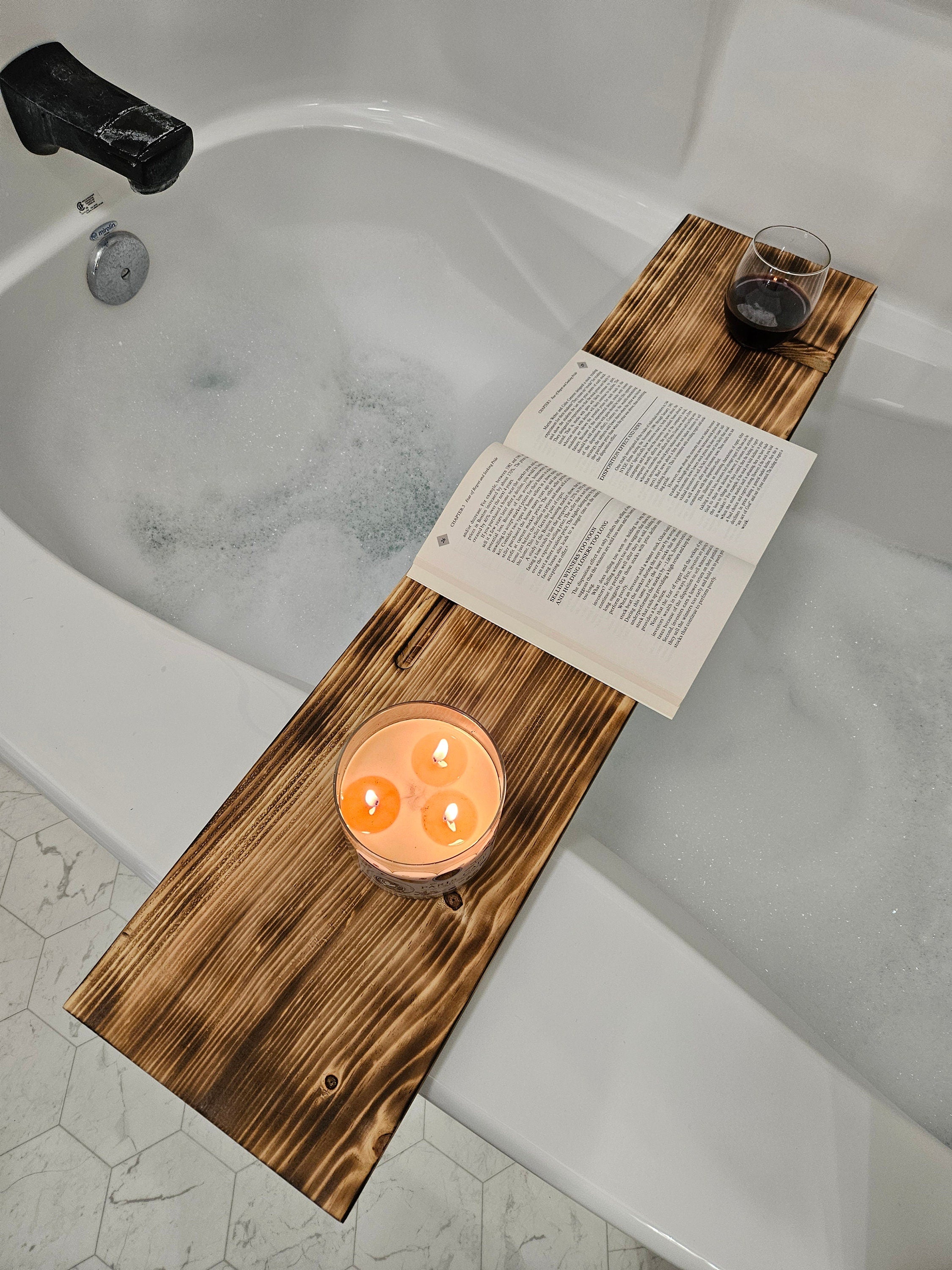 Square Edge Bath Tray