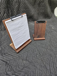 Menu Board Clip Board Walnut Wood Restaurant Menu Board For Menu